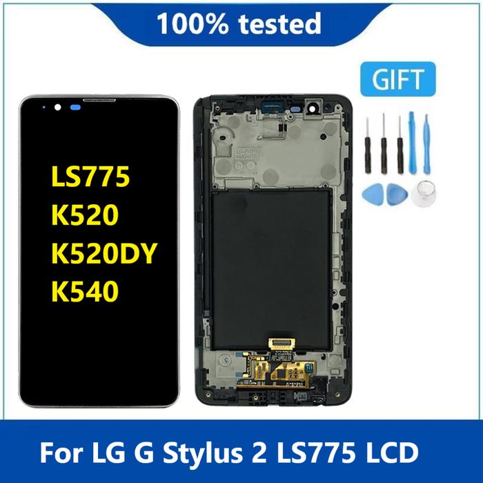 Origina For LG G Stylus 2 LS775 K520 K520DY K540 Black LCD Display