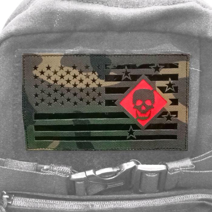 Dummy IR Cutting laser patch "US FLAG MARSOC" Jumbo