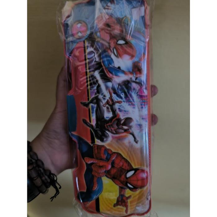 Kotak Pensil Karakter Anak / Tempat Pensil Unicorn Doraemon Spiderman Frozen