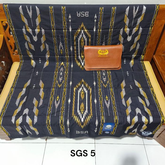 New Grosir Sarung Bsa Motif Songket & Sgs Mesres Elegan - Sarung Premium Adem