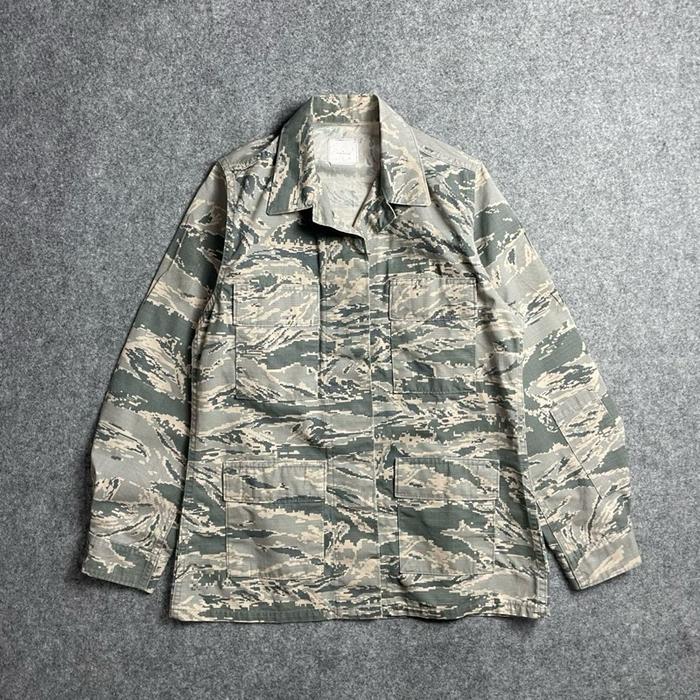 US AIR FORCE BDU FIELD JACKET TIGER STRIPE DIGITAL CAMOUFLAGE