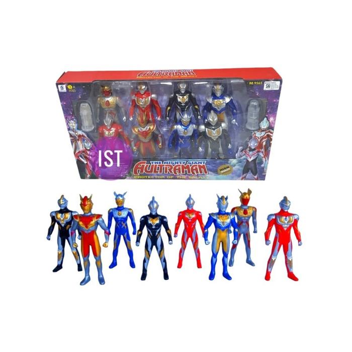 MWN Mainan Robot Ultraman 8 pcs No.BP9565