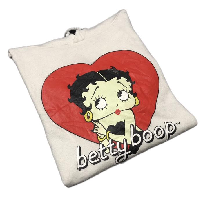 SWEATER VINTAGE BETTY BOOP HOODIE NON POCKET SECOND ORIGINAL