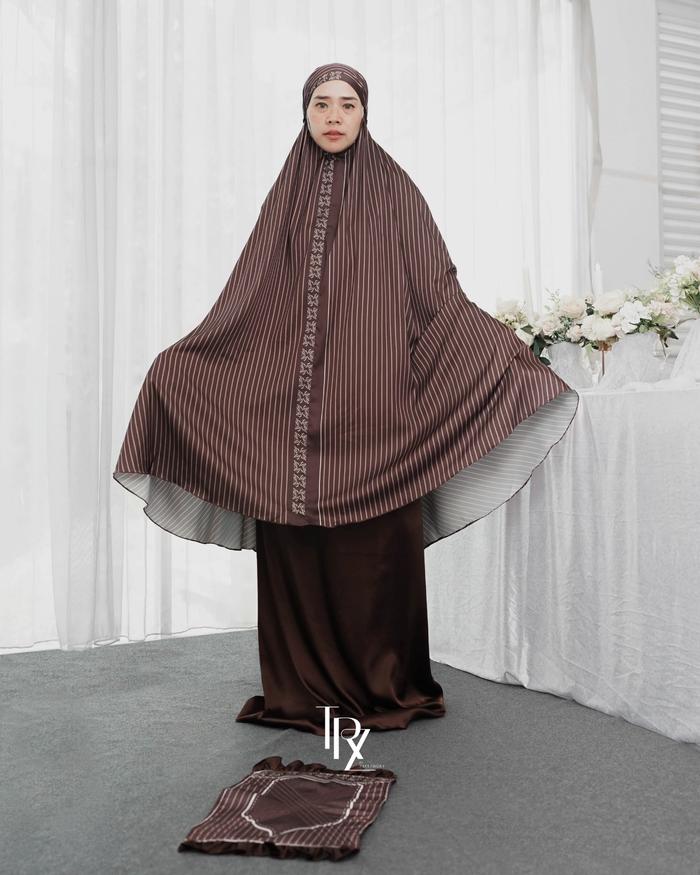 TRZ - Grateful - Mukena Premium,mewah,best quality - Mukena dewasa