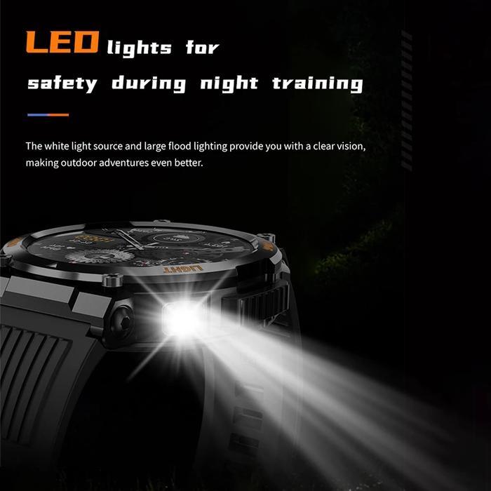 HT17 Smartwatch Pria, For Android & Ios. Multi-Sport Mode, Outdor mode