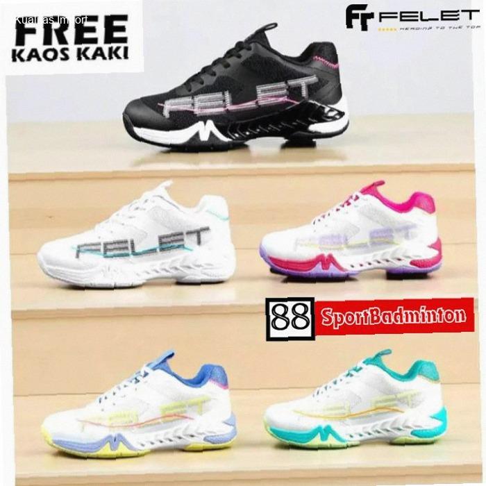 FELET LUMORA Badminton Shoes - Sepatu Badminton Original Felet | Kekinian