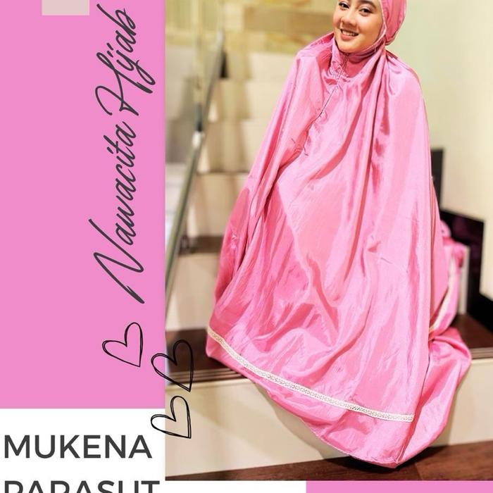Mukena Nawacita 2in1 yang cantik dan nyaman, model polos renda