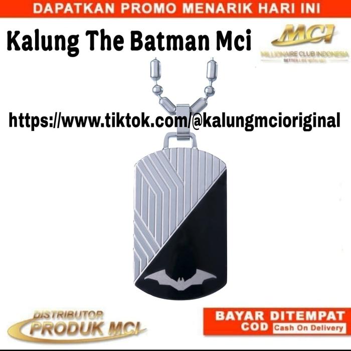 # 100% ORIGINAL # KALUNG BATMAN MCI KALUNG KESEHATAN PRIA KALUNG MARVEL MCI KALUNG MCI ORIGINAL KALU