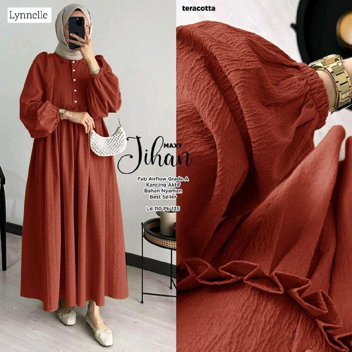 Jihan Maxy Dress Crinkle Airflow Premium