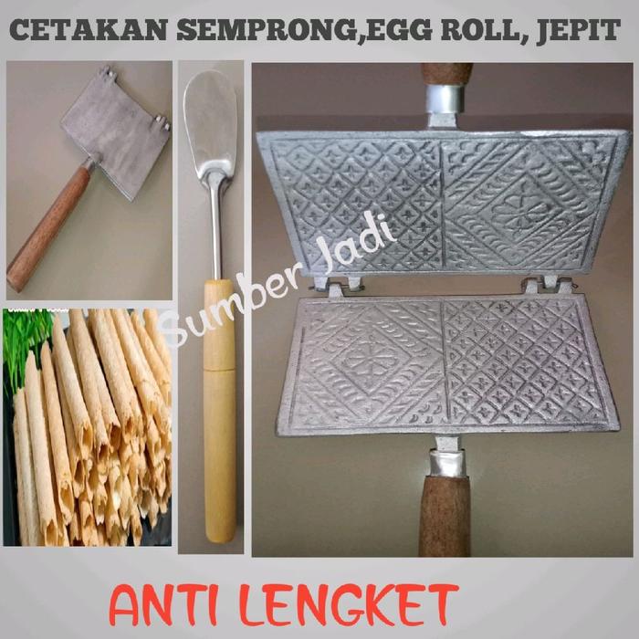 Cetakan Kue Jepit Semprong/Opak gam /Egg roll