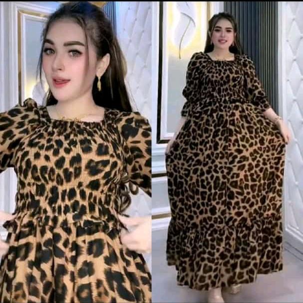 dres motif macan zebra rempel