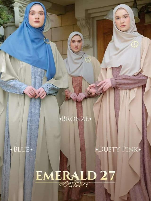 GAMIS HAITWO EMERALD 027 GAMIS DEWASA HAITWO EMERALD 027