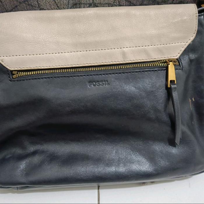 Tas Fossil Harper ORI Leather Selempang Slingbag Wanita