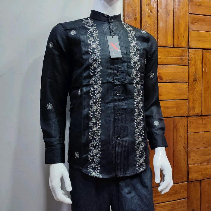 KOKO PRIA KOKO MUSLIM KEMKO N-ONE BAJU MUSLIM Katun Batik Motif