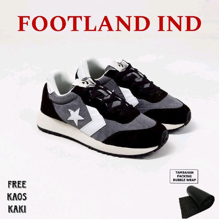 SEPATU CONVERSE TRAINER BLACK DARK MATTER