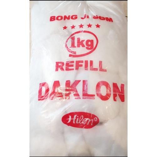 (1 Kg) Dakron Kiloan / Dakron Timbang / Dakron Bong Ji Som(RECOMAX) / Dakron Kemasan / Daklon Refill