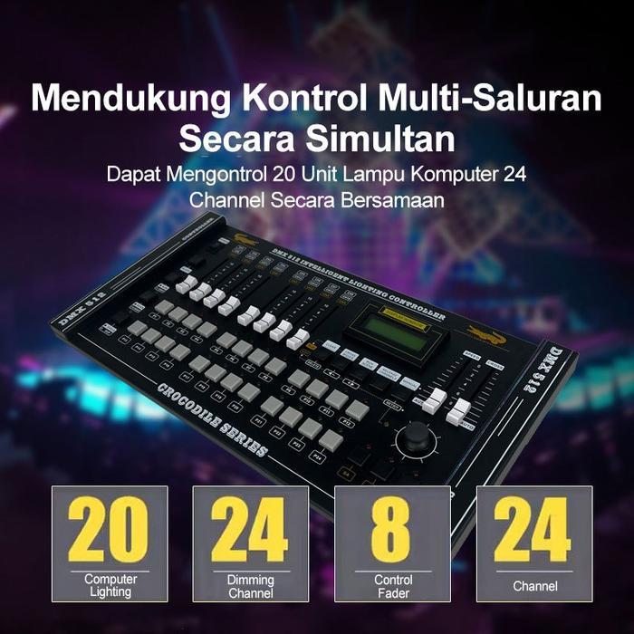KAIY Stage Light Mixer DMX 512 croile lighting Controller interligent lighting 2025 Disco Controller