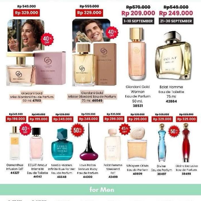 parfum oriflame murah meriah