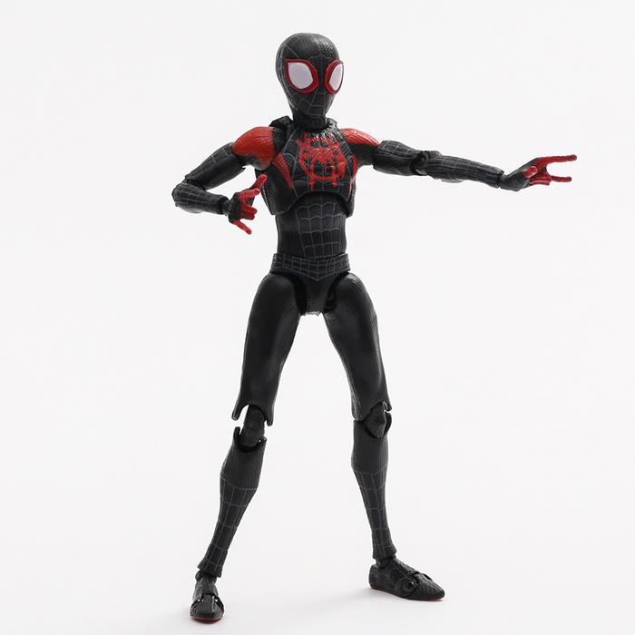 Sentinel Miles Morales SV-Action Spider-Man Into The Spider Verse Action Figure Model Toy Gift Colle