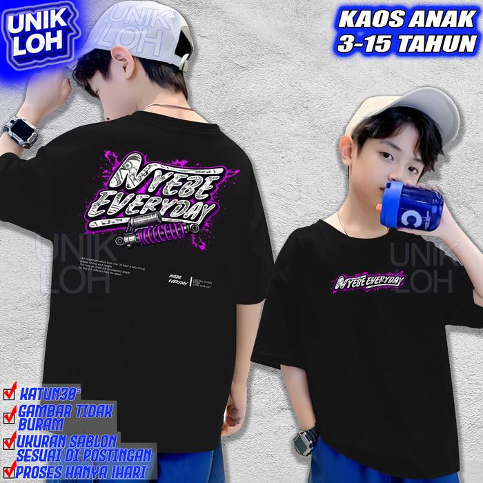 Kaos ANAK Nyebe Everyday - Kaos Racing Herex Kaos CB HEREX MP TIGER