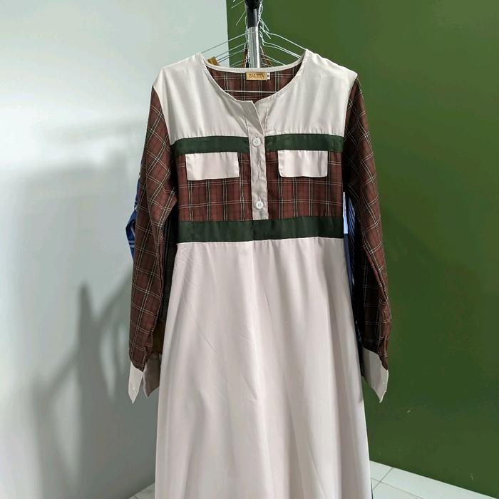 Gamis wanita Terbaru/Vania gamis by Zaleta Dress