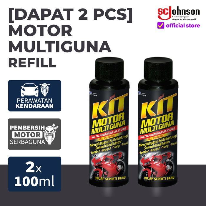 (Dapat 2Pcs) Kit Motor Multiguna Refill 100mL