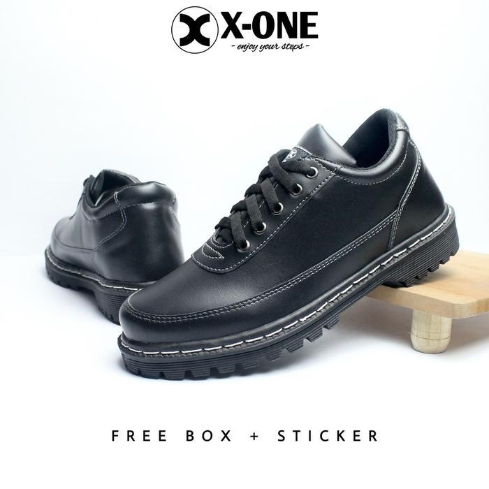 PROMO!! SEPATU FORMAL PRIA CASUAL | SEPATU PRIA | X-ONE FOOTWEAR “ANDREW” Kasual docmart brand lokal