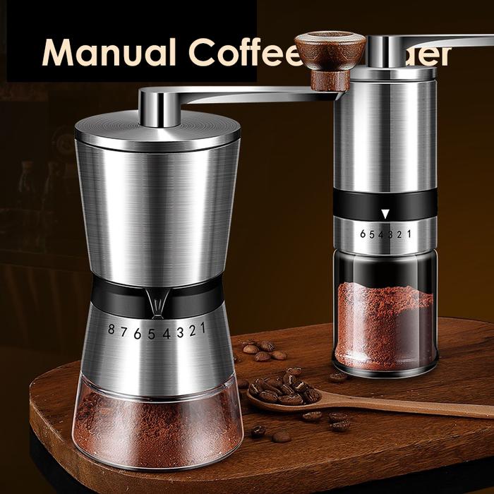 Portable Manual Coffee Grinder Coffee Bean Grinder Adjustable