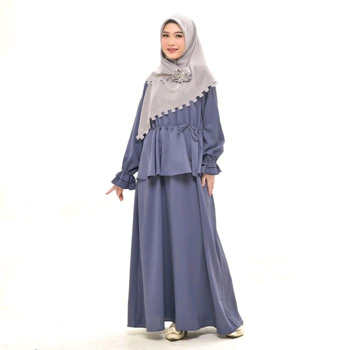 Dresslim Lavani-Gamis Rabbani New Arrival Edisi Lebaran 2025 Bahan Poly Crincle