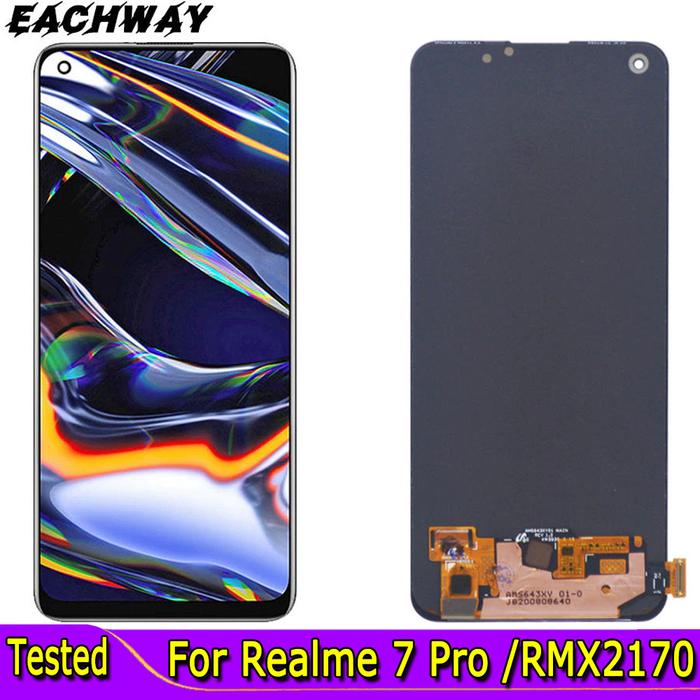 AMOLED For OPPO Realme 7 Pro LCD Display Touch Screen Digitizer
