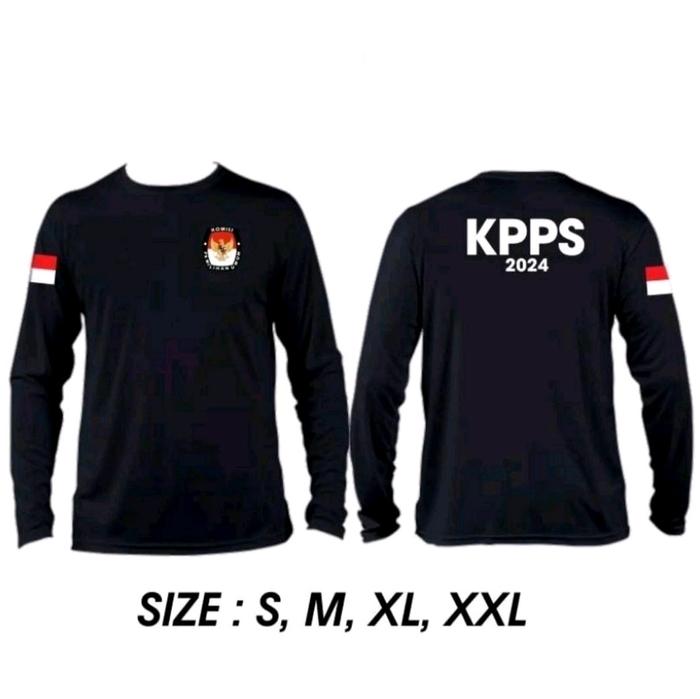 KAOS KPU KPPS 2024 LENGAN PANJANG Baju