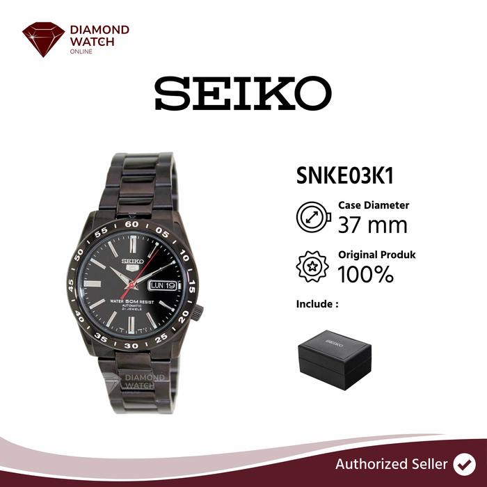 SEIKO 5 Automatic winding SNKE03K1 Black Dial Stainless Steel