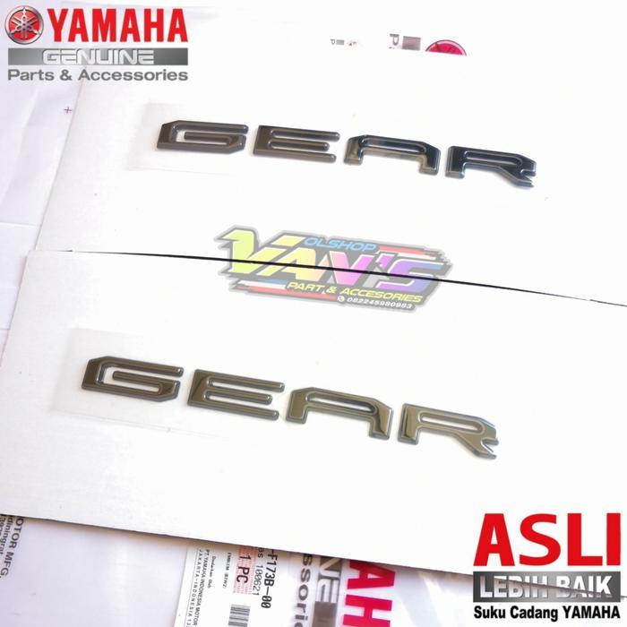 Emblem 3D Yamaha Gear 125 Yamaha Genuine Parts [NTS]