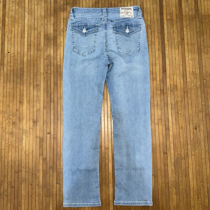 TRUE RELIGION SLIM FIT LIGHT BLUE STRETCH DENIM JEANS dickies 874 Carhartt rock revival