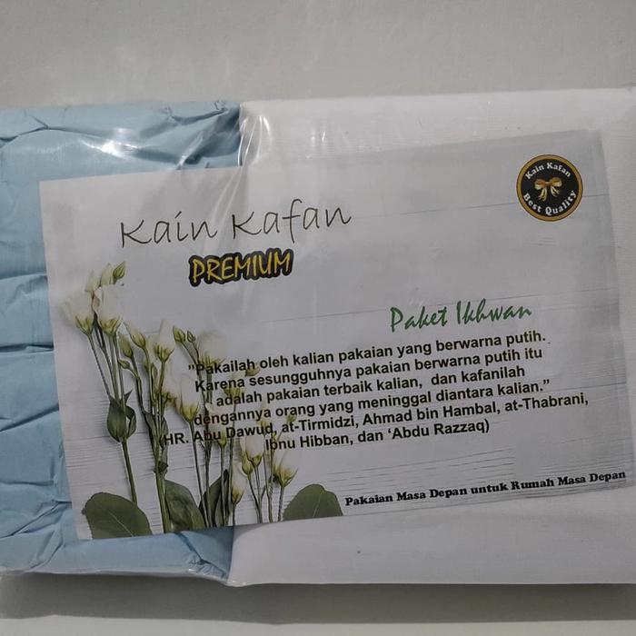 Terbaik Paket Kain Kafan Mori / Kain Kafan laki-laki / Kain Kafan perempuan Terimakasih