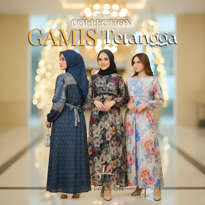 Gamis Tetangga Tanah Abang Jakarta SKFASHIONID Outfit Lebaran Trend Ramadhan Hijab Non-Hijab Murce E