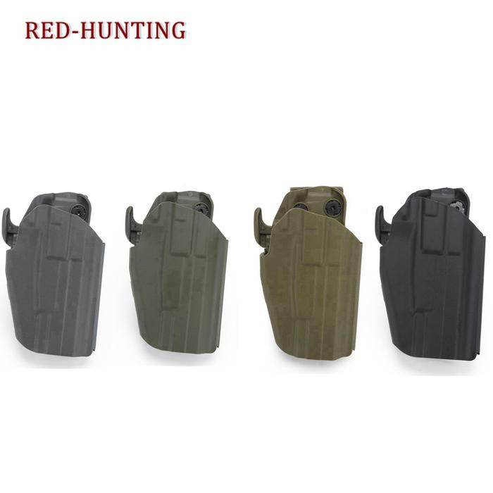Tactical belt clip gun holster accessory for Glock 19,23,38,P225,H&K