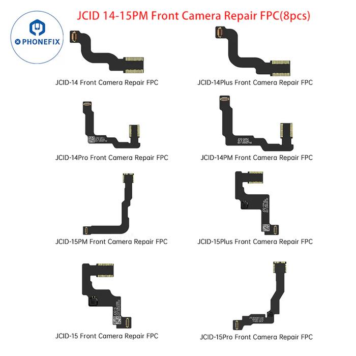 JC V1SE V1S PRO 14-15 Series Front Camera Repair FPC Cable for iPhone 14/14 Plus/14 Pro/14 Pro Max/1
