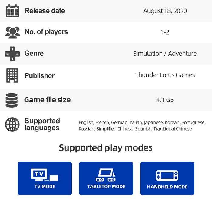 Nintendo Switch Game Deals - Spiritfarer - For Nintendo Switch OLED
