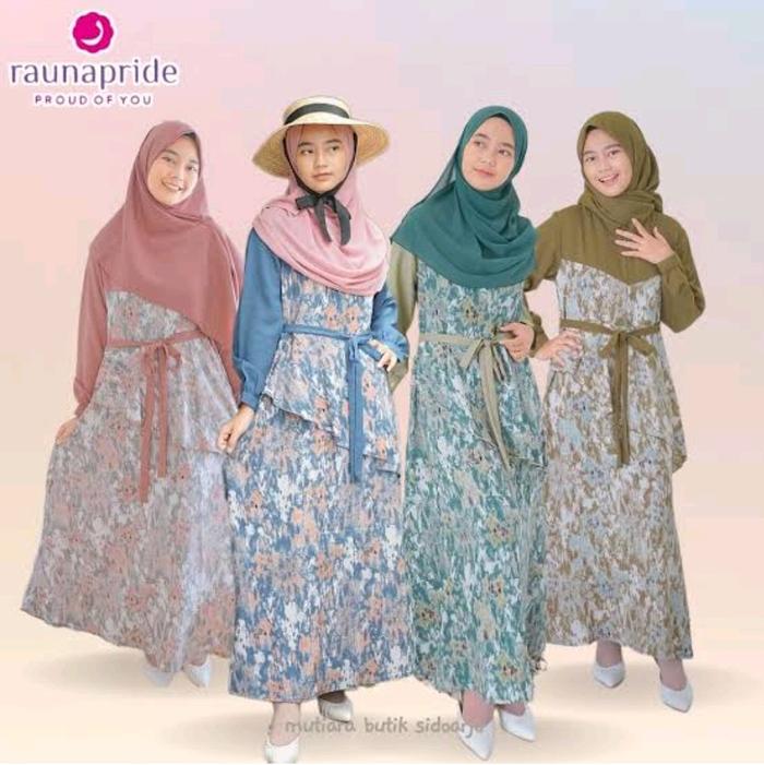Rauna gamis RRF 03//gamis remaja//gamis anak