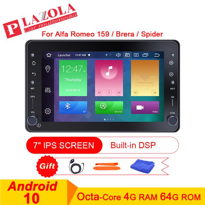 Layar Pemutar Navigasi Multimedia Mobil Android untuk Alfa Romeo