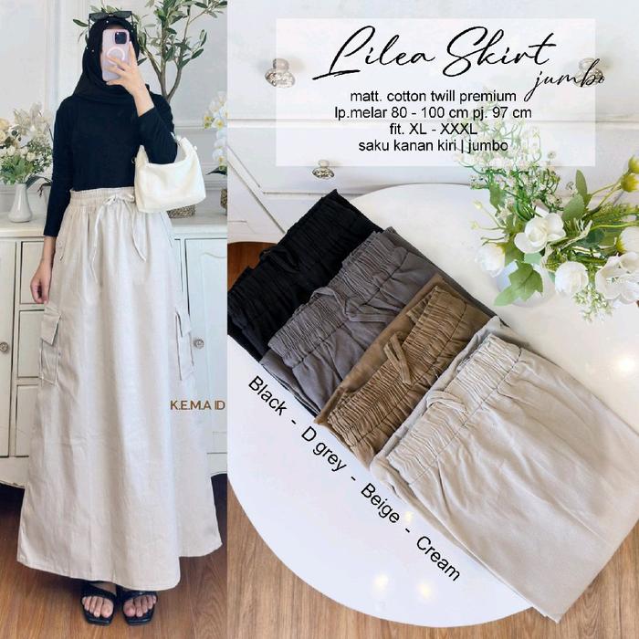 LILEA SKIRT COTTON JUMBO PREMIUM