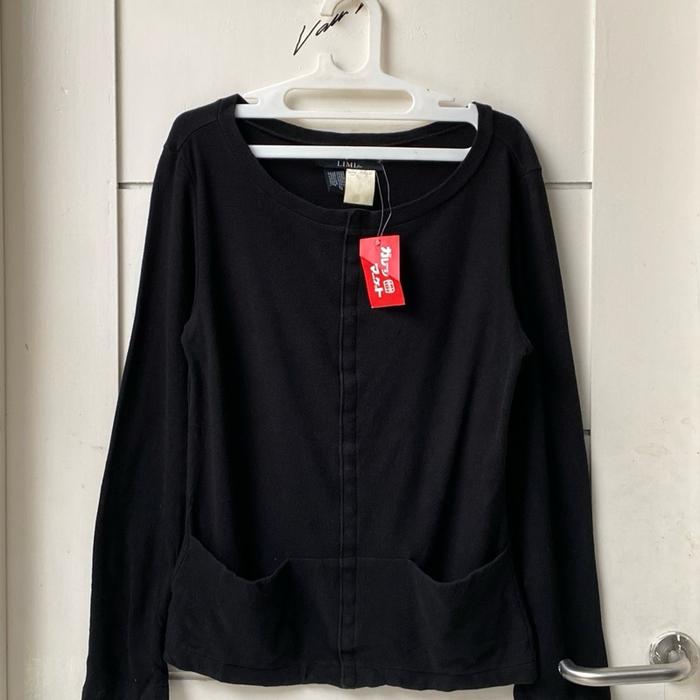LIMI FEU Yohji Yamamoto Black Chore T-shirt