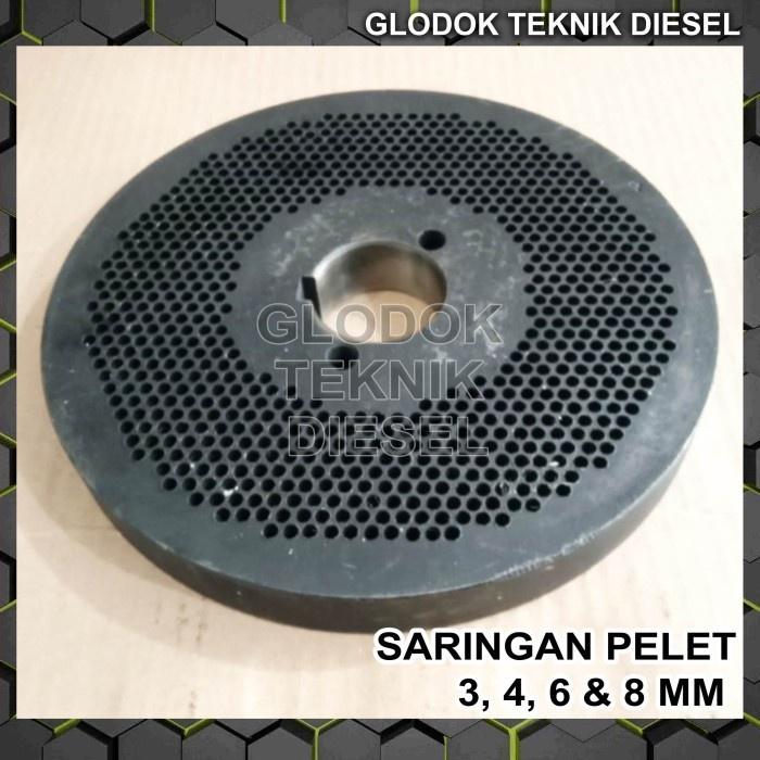 Filter Saringan Mesin Pembuat Cetak Pelet Pakan MPM 300 3 4 6 8 mm