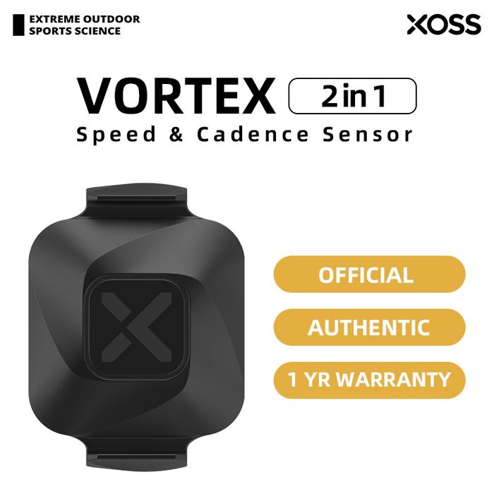 XOSS Vortex Speedometer komputer sepeda, Speedometer ANT + Bluetooth