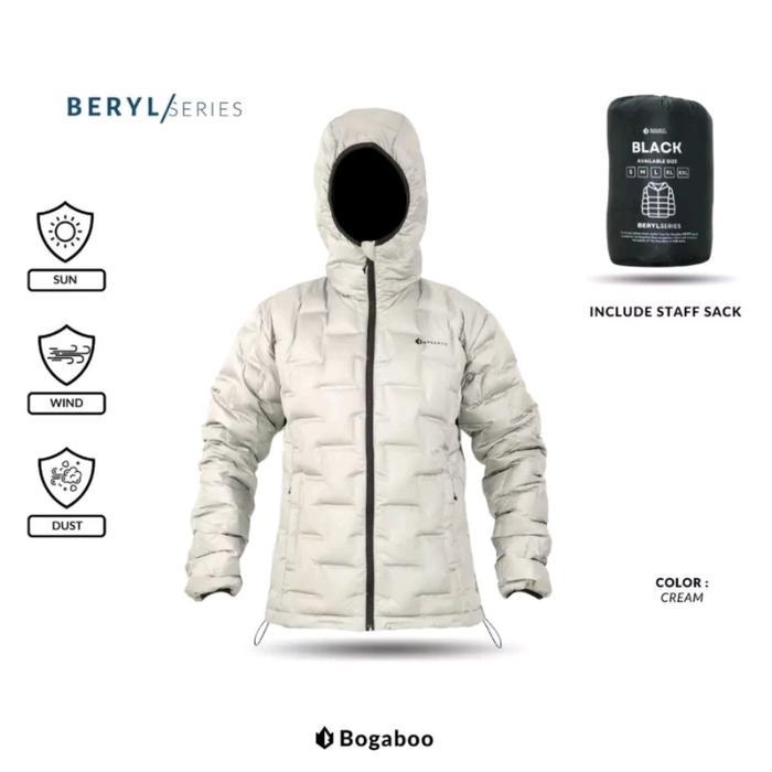 BOGABOO BERYL Jaket Gunung Bulang Bulu Angsa Fp 800 fill power 800 Insulated 3 layer FP800 jaket puf