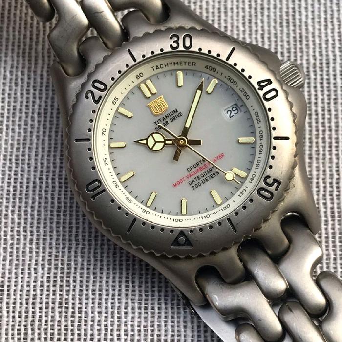 jam tangan Elgin Titanium Vintage Original USA