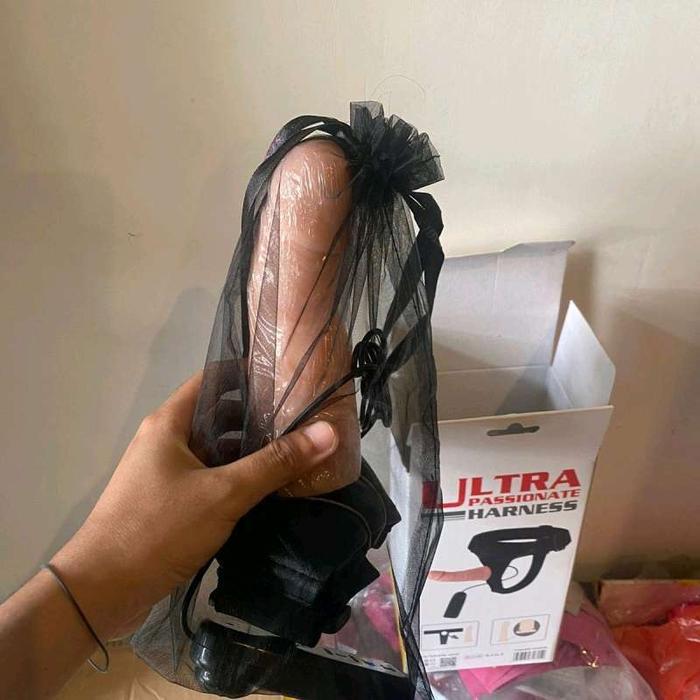 PRIVASI AMAN (PAKAI JNT) PRODUK READY STOK alat bantu pria strap on harnes model berongga getar (PRI