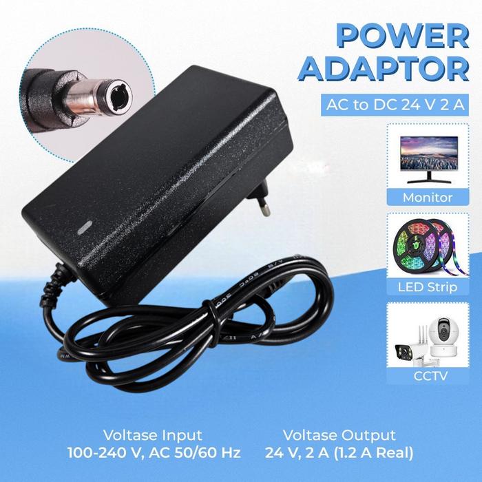 Masogi Mall - Adaptor AC DC | Power Supply LED | Converter LED Strip