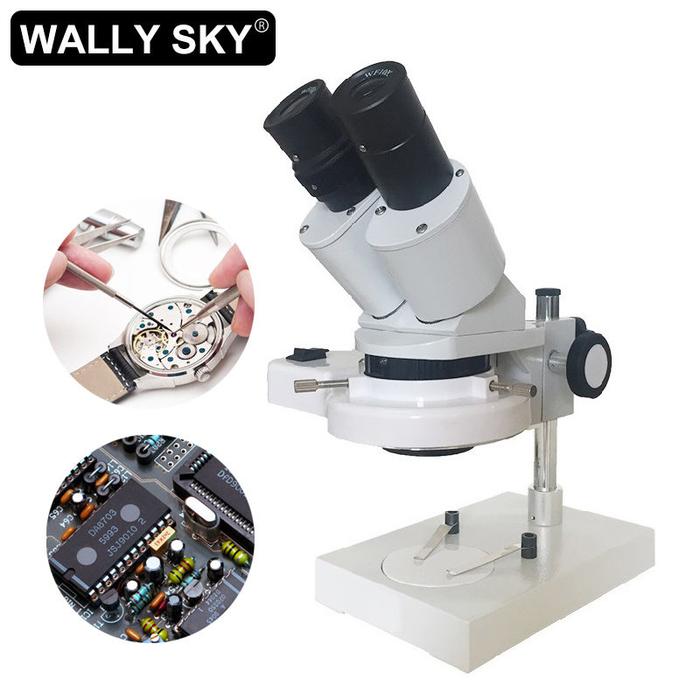 20X 40X Stereo Microscope Binocular Industrial Microscope with